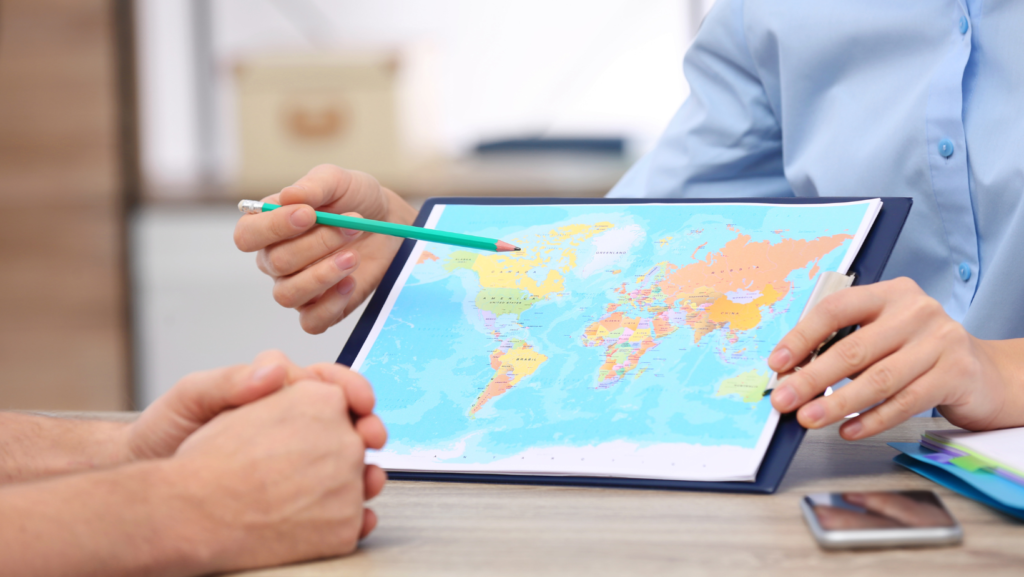 agence de voyage traditionnelle