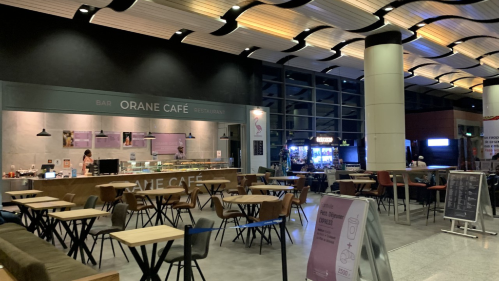 orange café Blaise Diagne