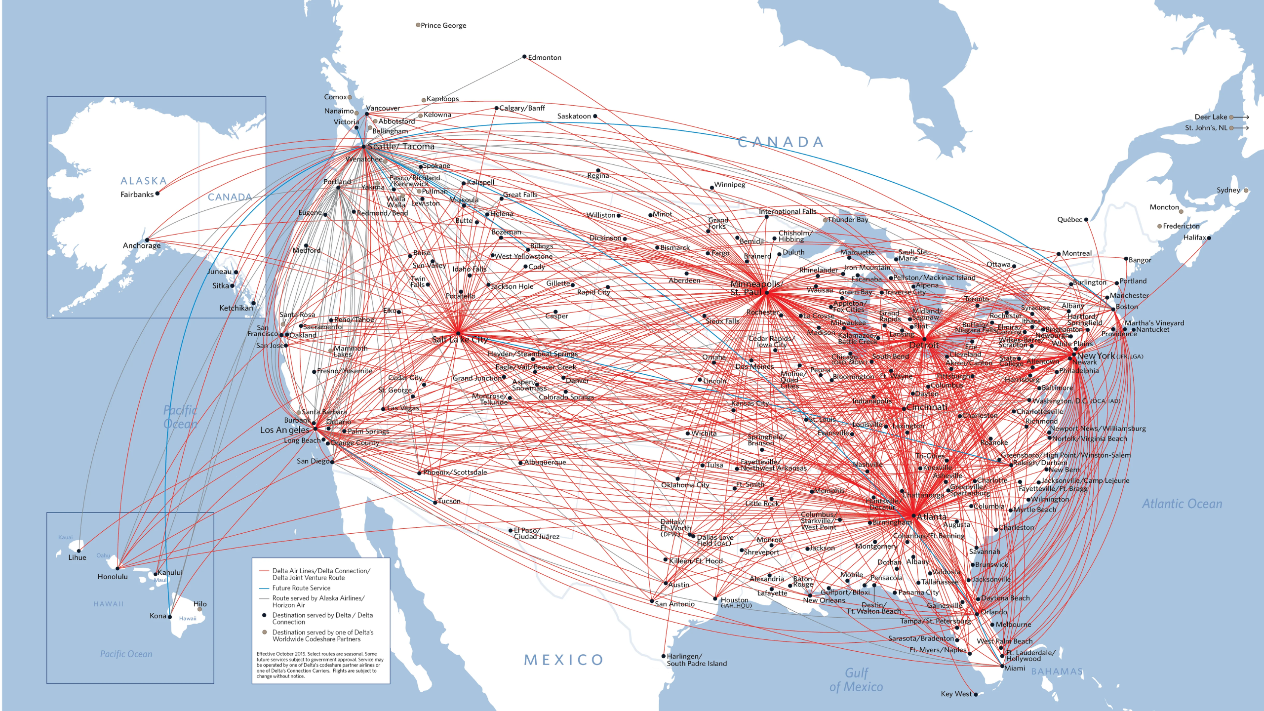 Les vols Delta Airlines New York-Dakar