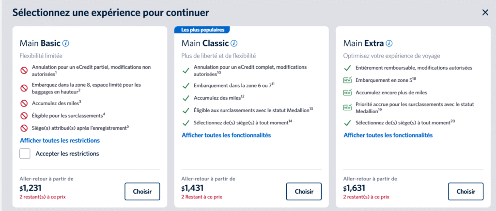 Les vols Delta Airlines New York-Dakar