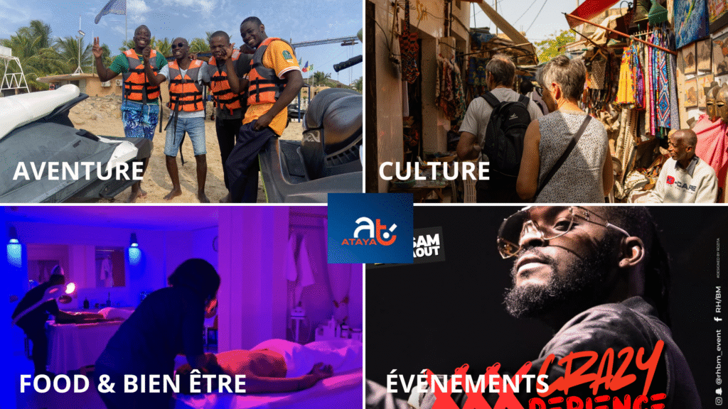 Ataya - l'application d'activités incontournable au Sénégal