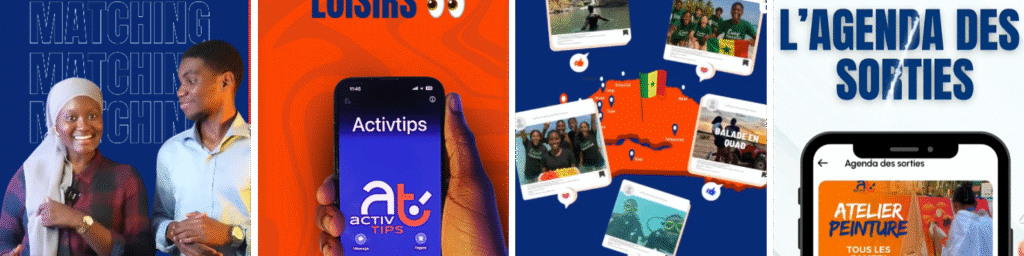 Ataya - l'application d'activités incontournable au Sénégal
