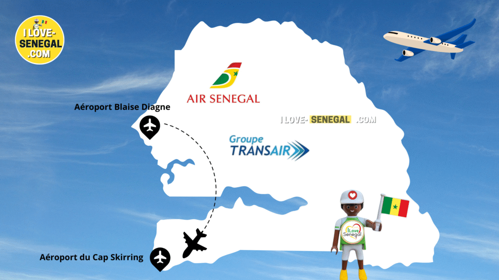 Venir en Casamance en avion