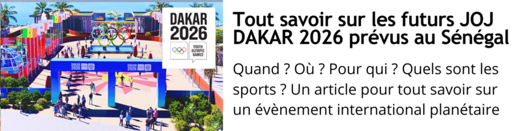 La mascotte des JOJ DAKAR 2026