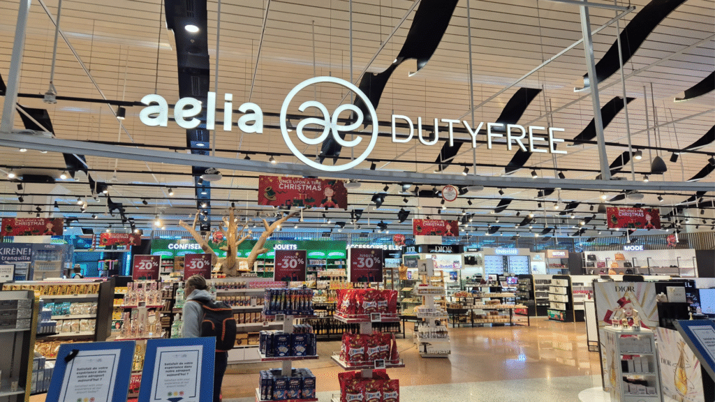 Les boutiques et Duty Free à l'AIBD