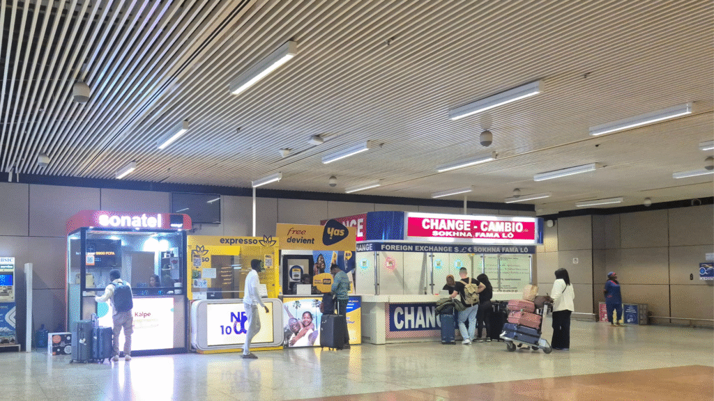 Acheter une carte sim - aéroport Sénégal