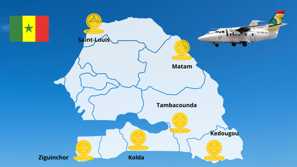 Les avions L410NG d'Air Sénégal