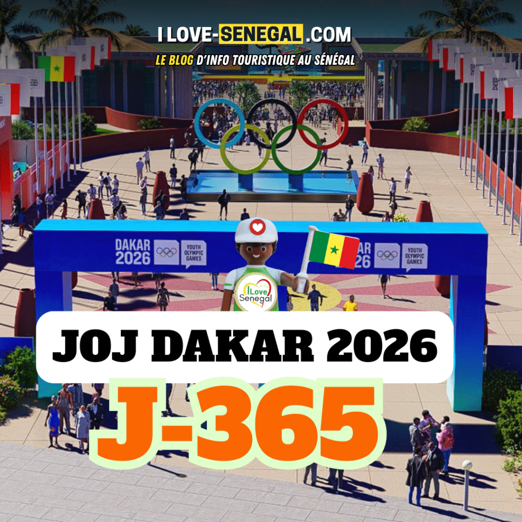 La mascotte des JOJ DAKAR 2026