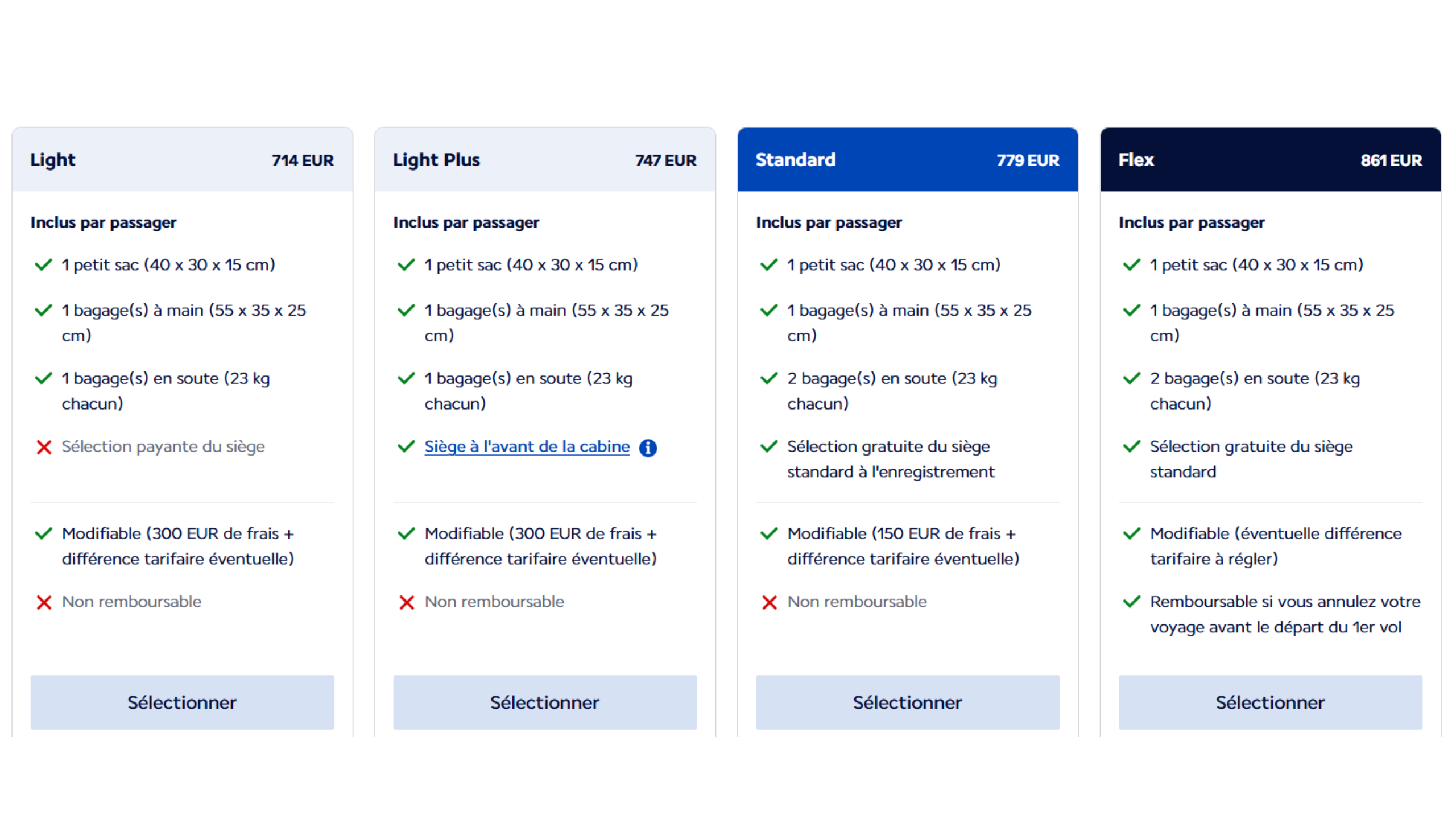 Programme 2026 Air France au Sénégal