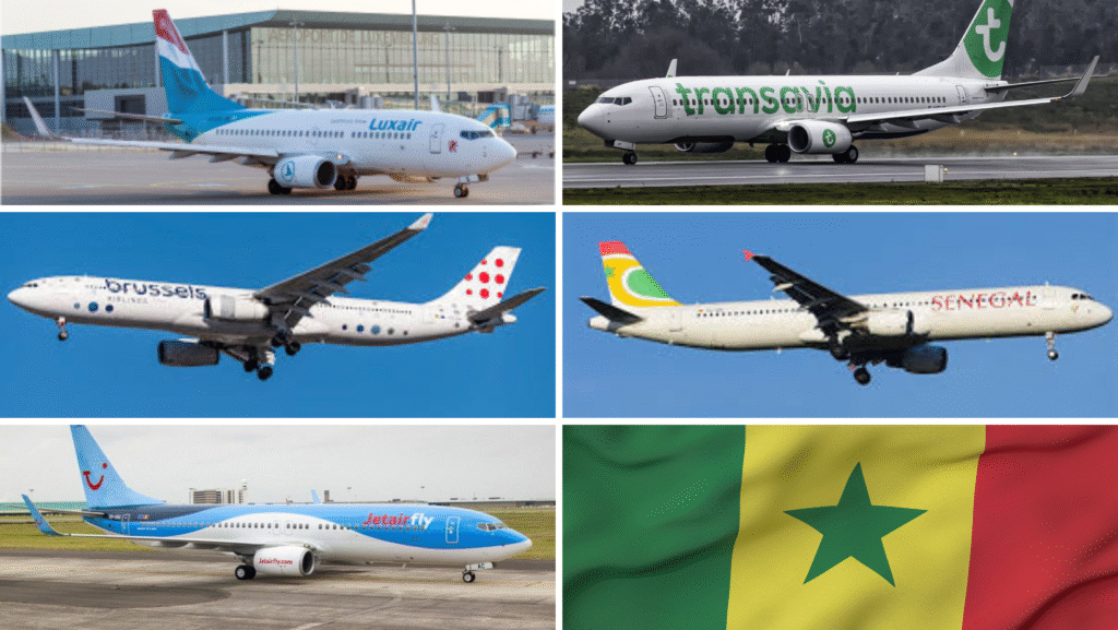 La Belgique championne des vols vers le Sénégal