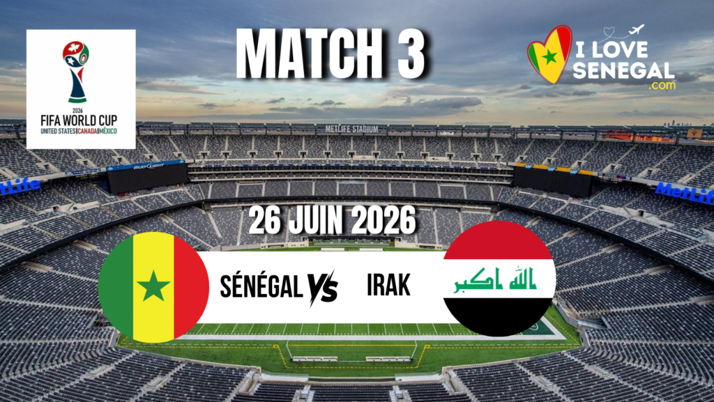 Programme du Sénégal-Coupe du monde 2026