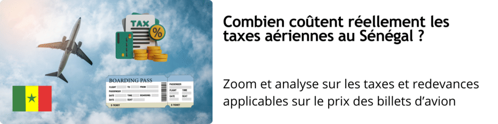 Sénégal : fin des taxes aériennes en 2026
