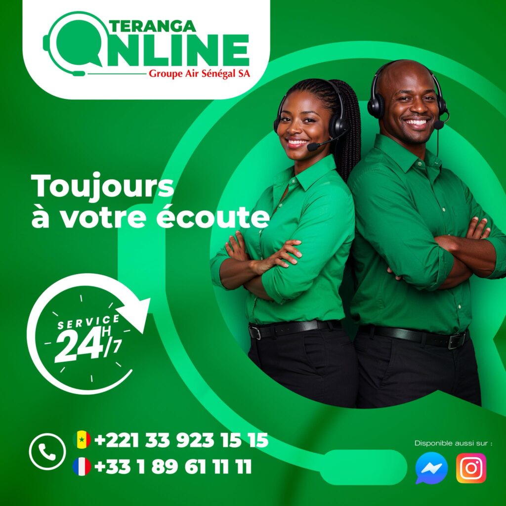Air Sénégal : Teranga Online nouvelle filiale de relation client