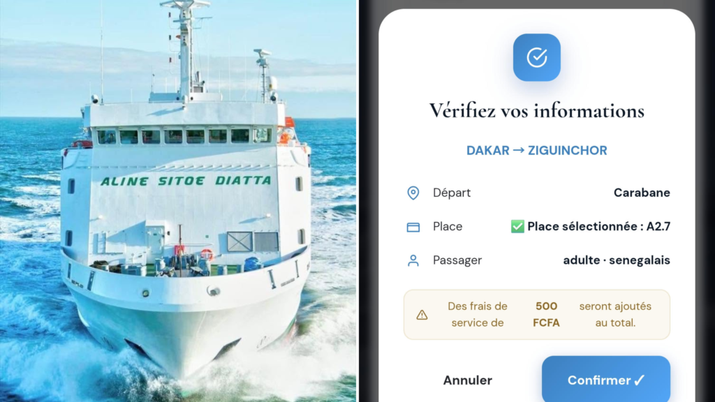 Bateau Dakar-Ziguinchor : la plateforme BATOBI pour réserver en ligne